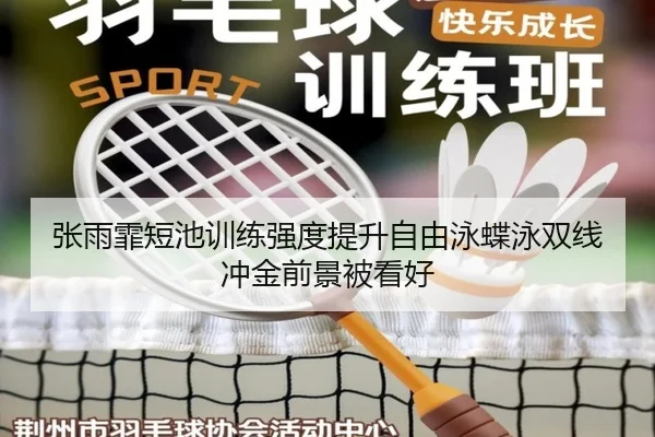 张雨霏短池训练强度提升自由泳蝶泳双线冲金前景被看好